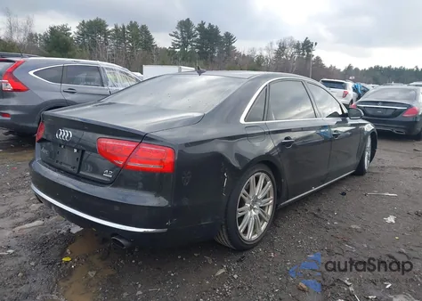 2011 Audi A8 L 4.2 from USA, damaged, VIN WAURVAFD4BN004662